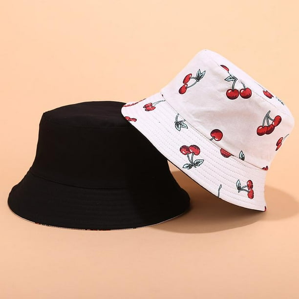 Men Women Fruit Printed Bucket Hat Outdoor Fishing Camping Fisherman Cap Unisex Men Women Fruit Printed Bucket Hat Outdoor Fishing Camping Fisherman Cap Unisex